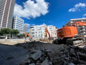 本社建替え進捗状況(2023.8.1現在)
